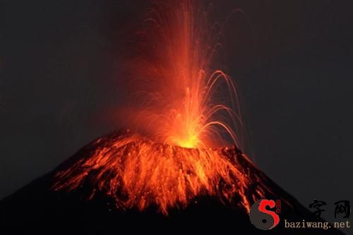 梦到火山喷发